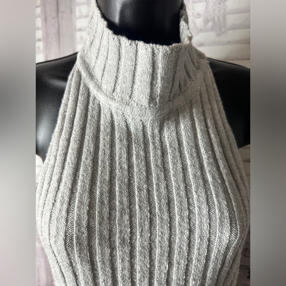 Cozy Girl Cutie Mock Neck Lace-Up Sweater Top - Picture 6 of 10